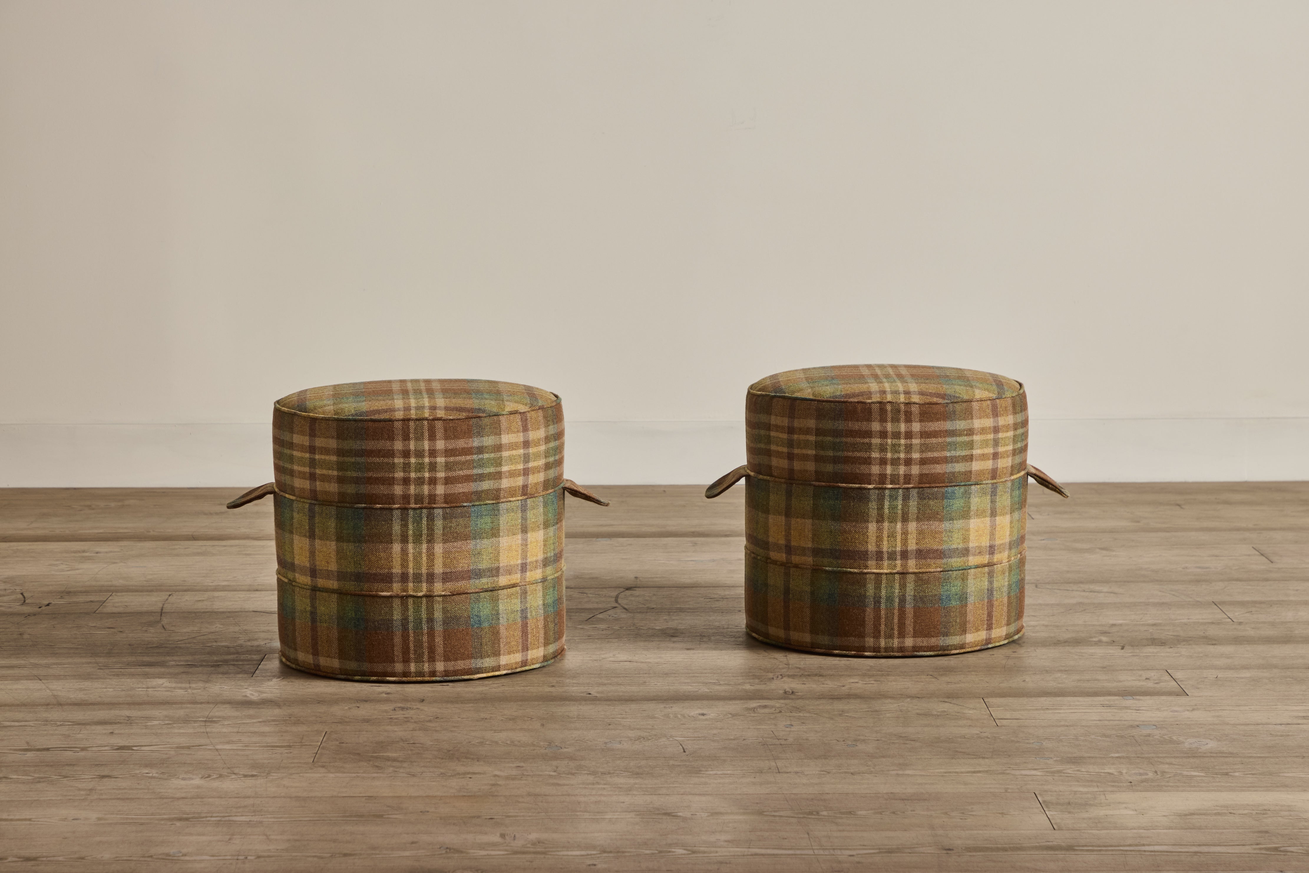 Nickey Kehoe 17" Round Hassock - In Stock (LA)