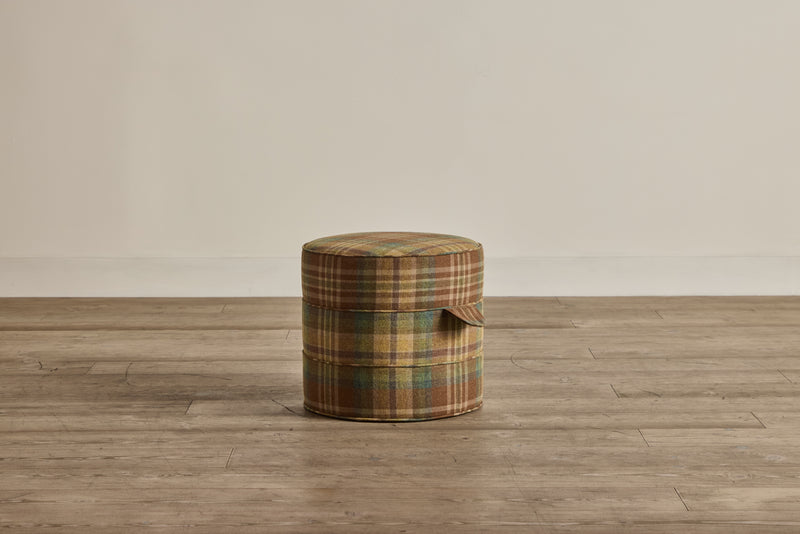 Nickey Kehoe 17" Round Hassock - In Stock (LA)