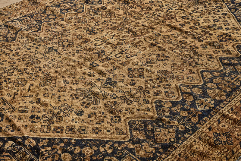 Beige Shiraz Rug 7'2 x 10'2