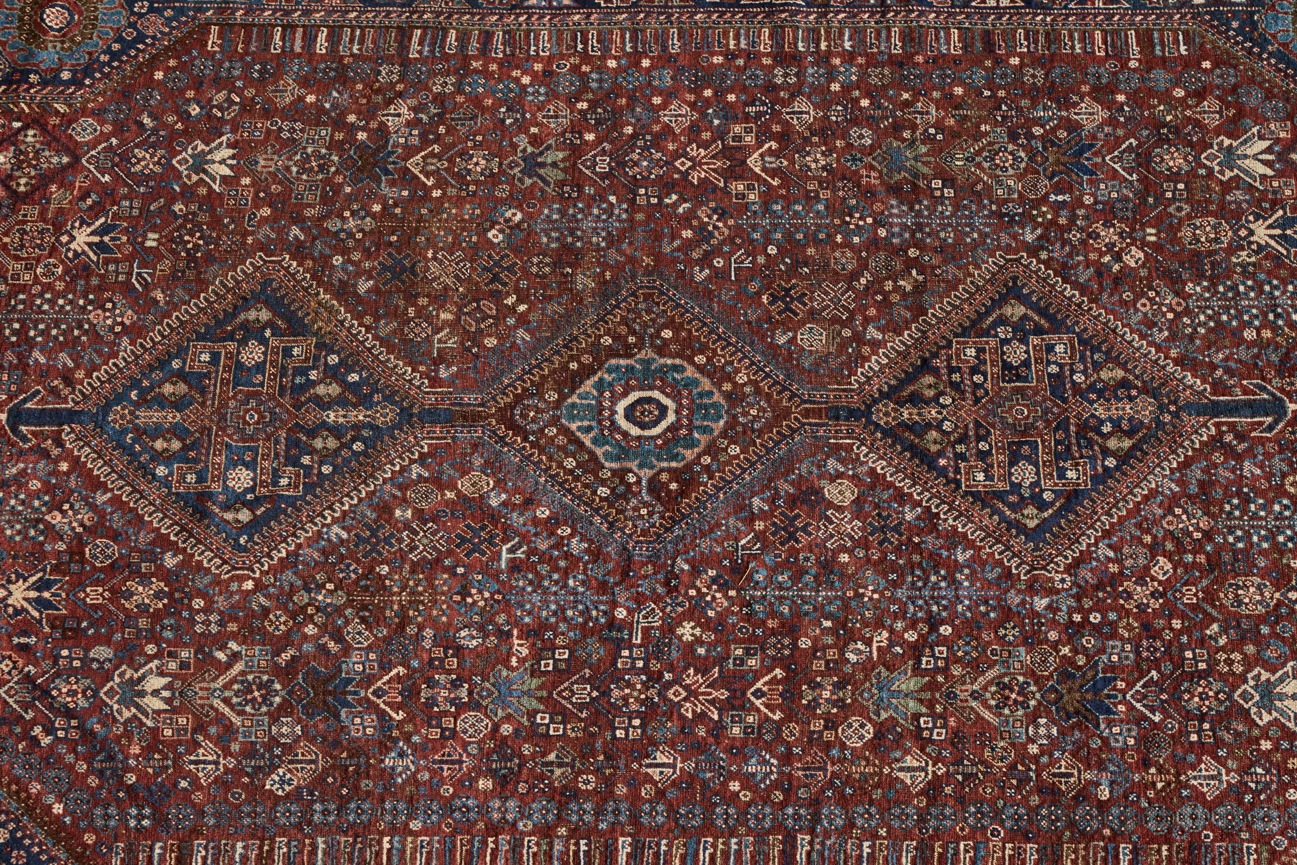 Burgundy Shiraz Rug 7'4 x 9'9 (LA)