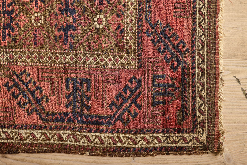 Tribal Baluch Rug 2'10 x 4'8