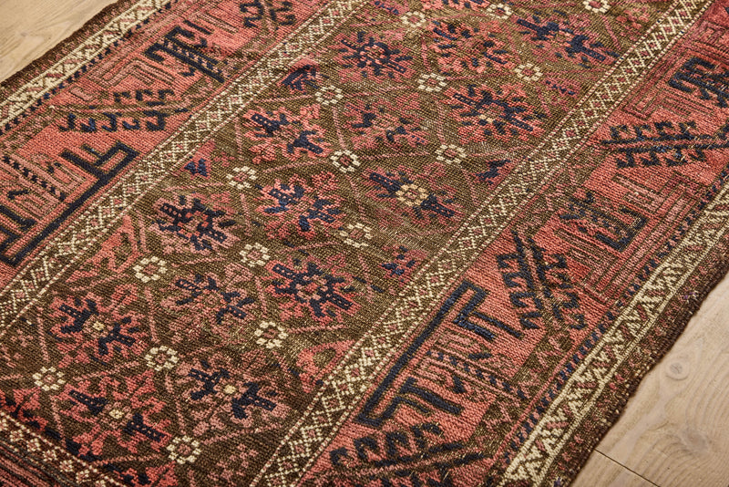 Tribal Baluch Rug 2'10 x 4'8