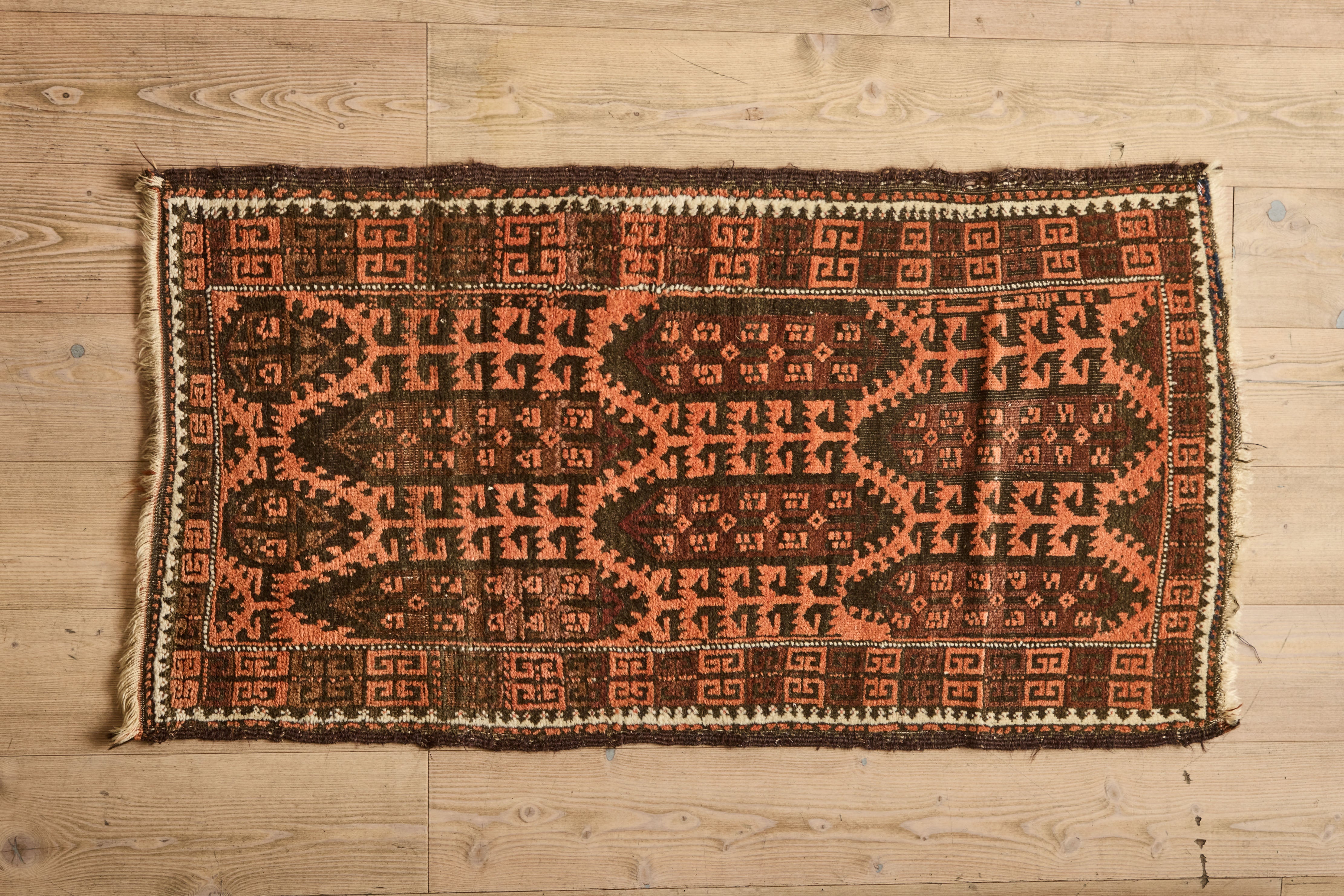 Geometric Baluch Throw Rug 2'6 x 4'9