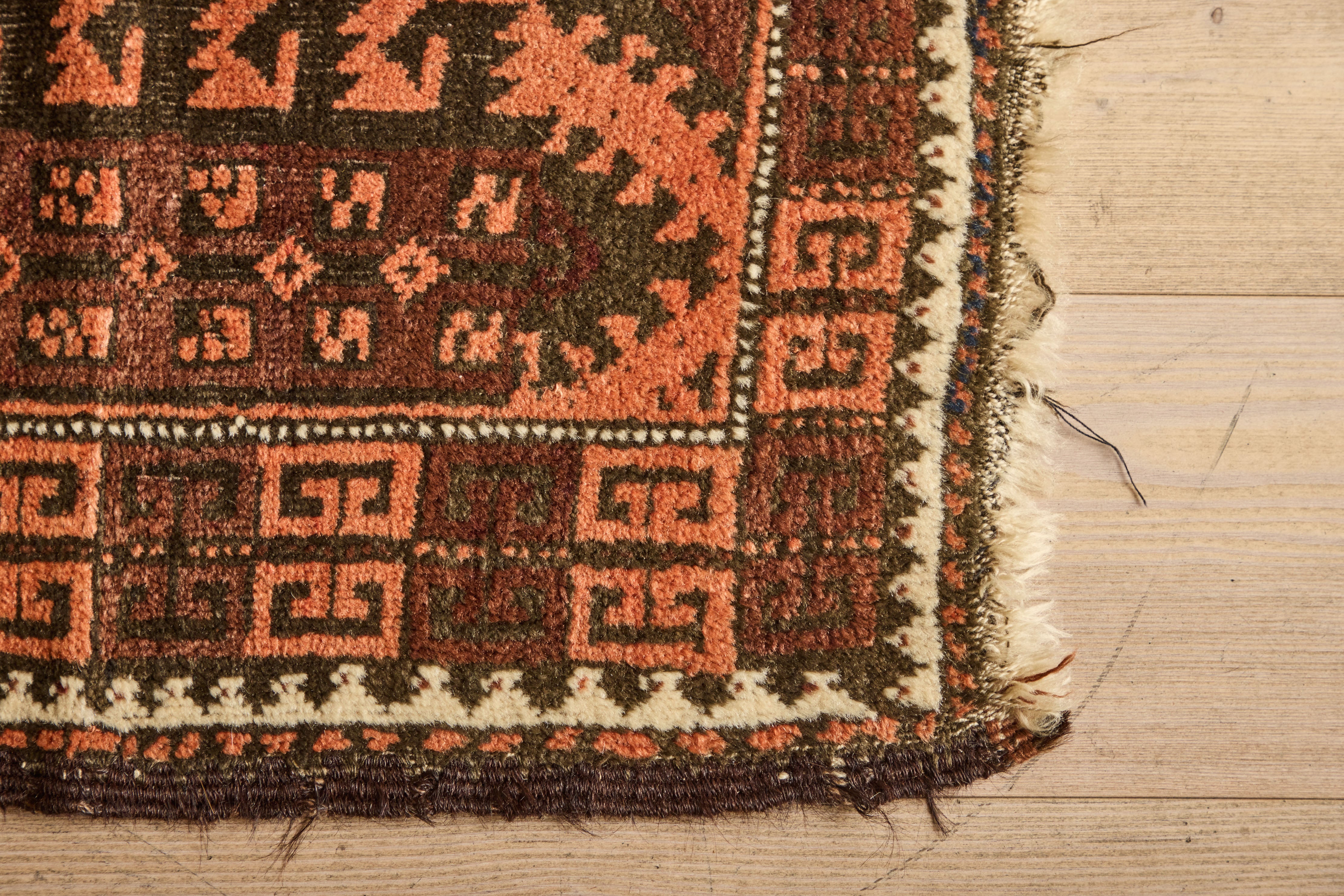 Geometric Baluch Throw Rug 2'6 x 4'9