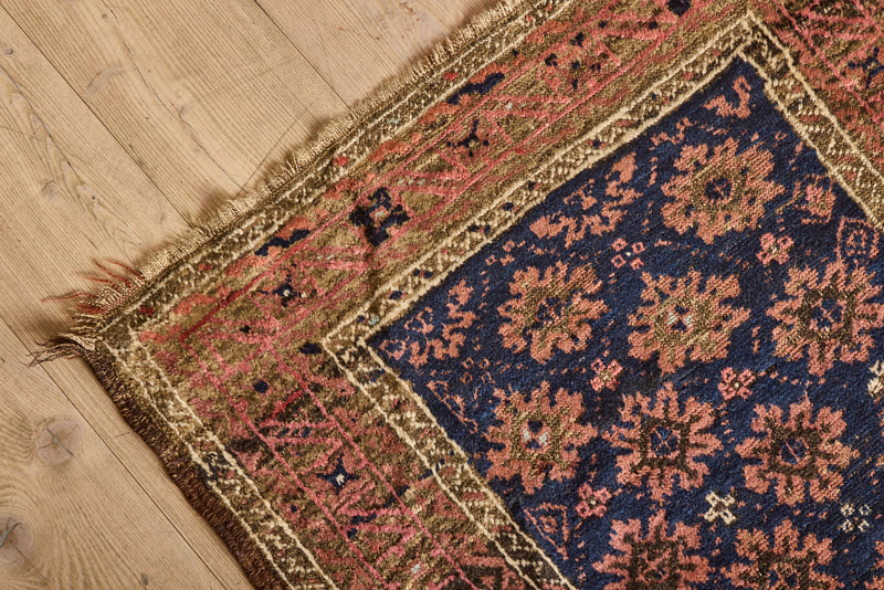 Floral Baluch Throw Rug 2'9 x 5'4