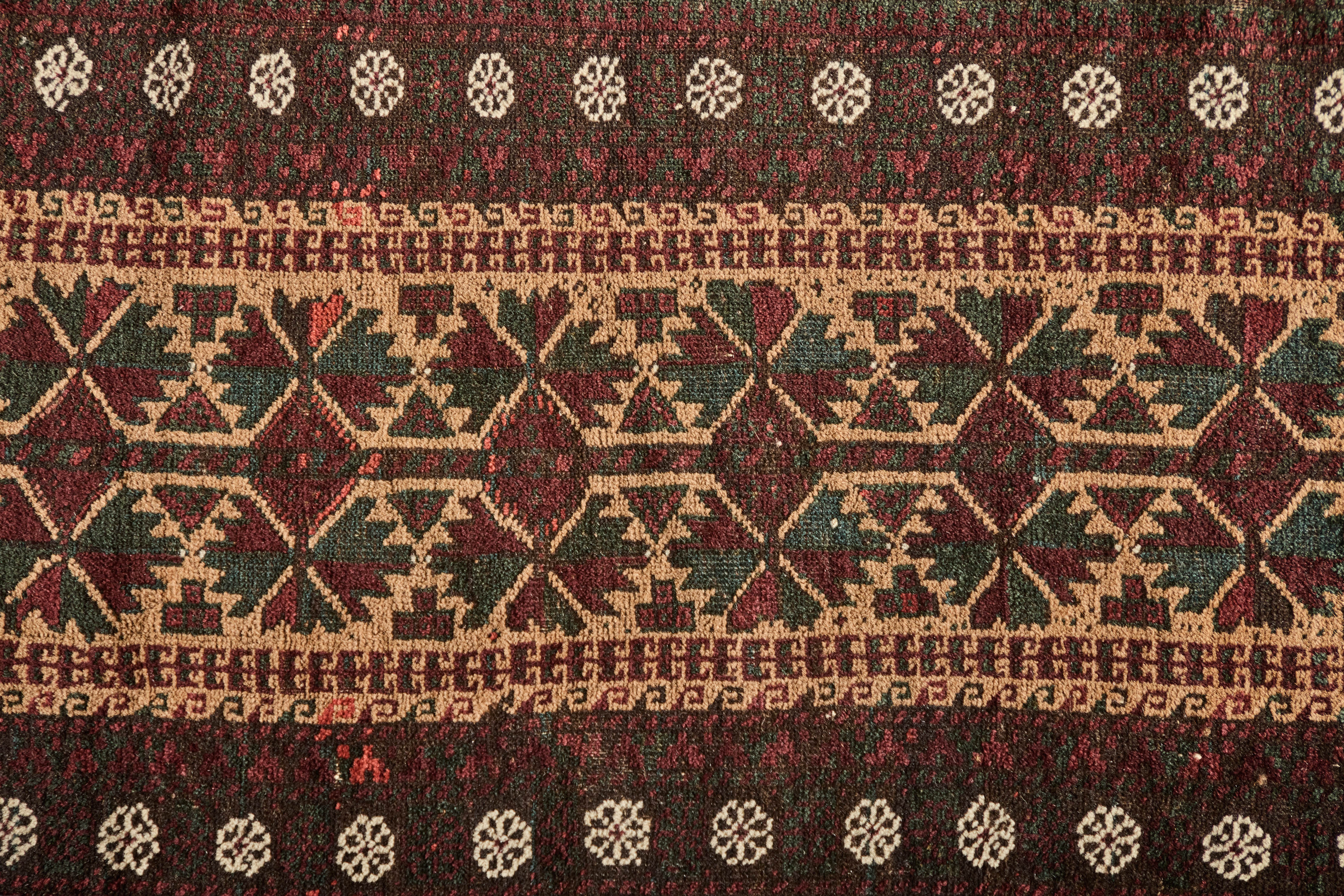 Baluch Throw Rug 1'7 x 3'5