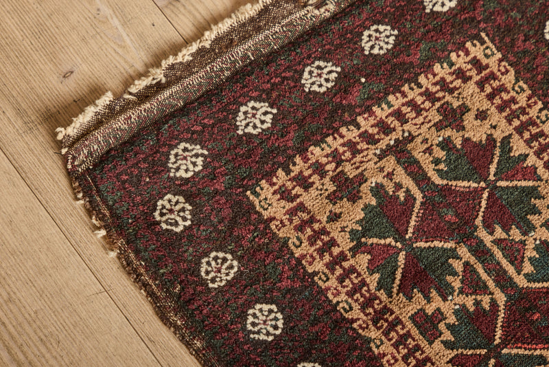 Baluch Throw Rug 1'7 x 3'5