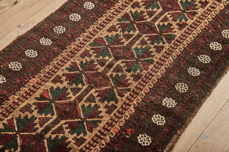 Baluch Throw Rug 1'7 x 3'5