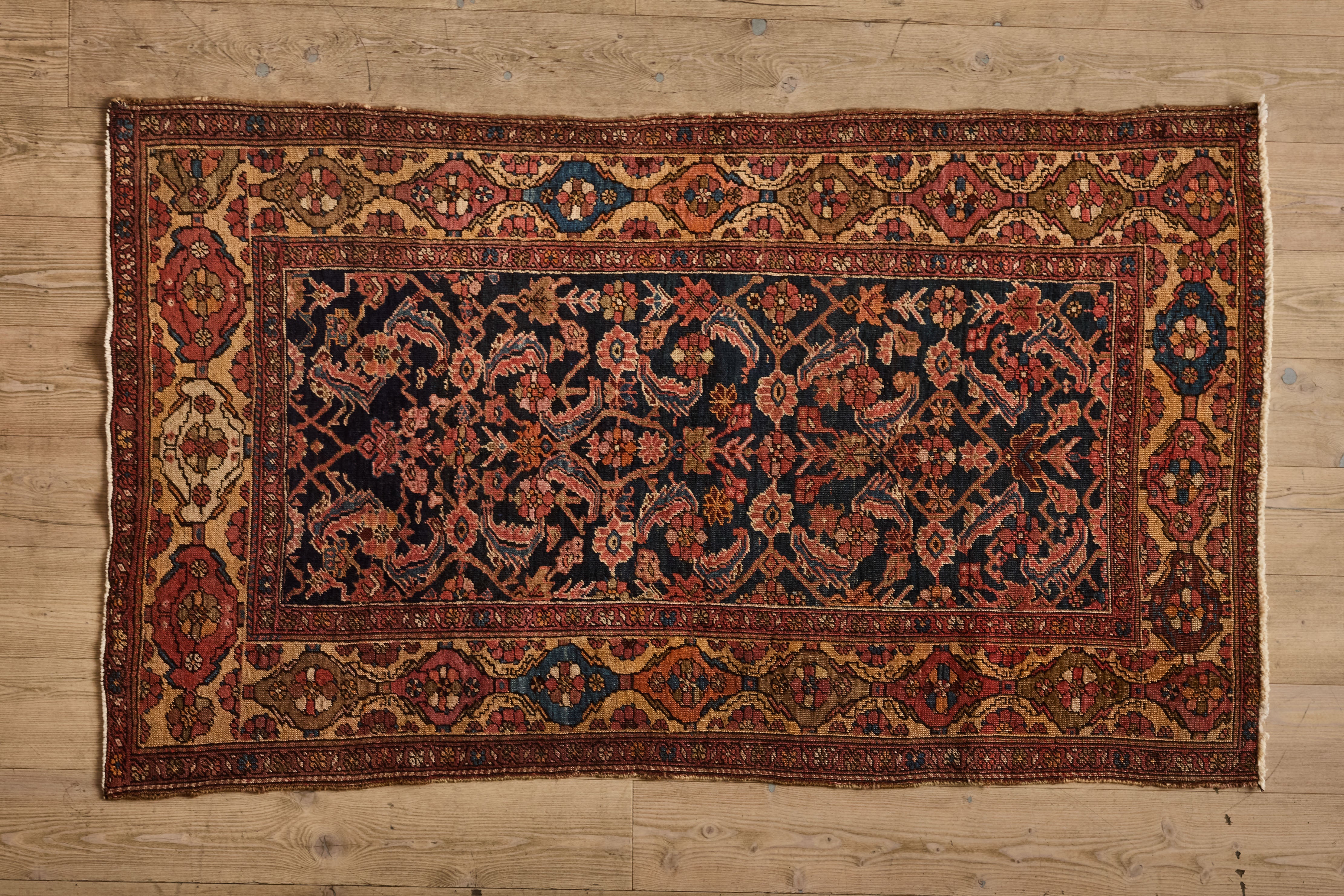 Persian Bidjar Rug 3'10 x 6'5