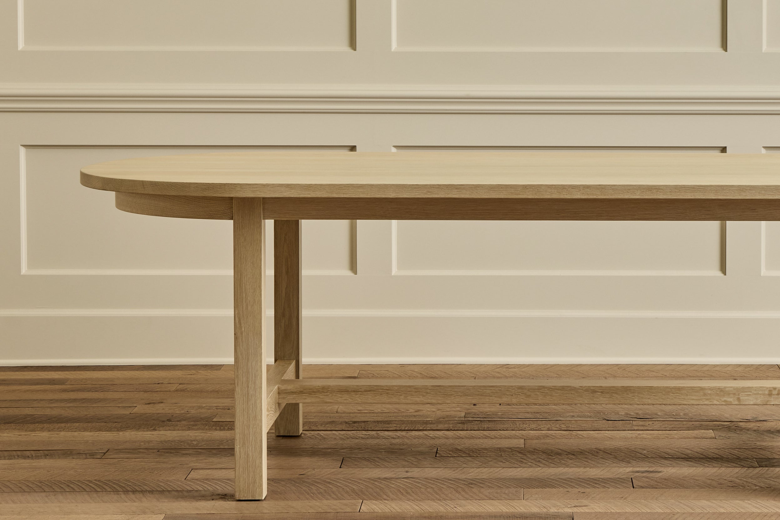 Oval Harvest Dining Table, 96"