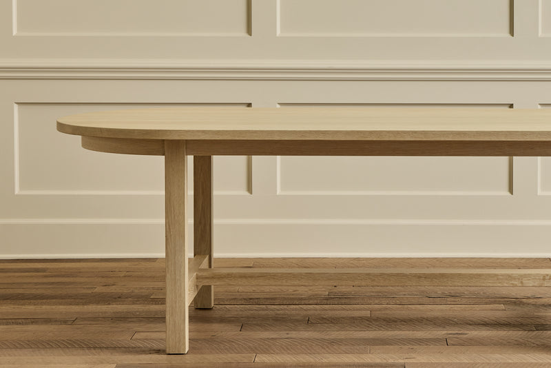 Oval Harvest Dining Table, 96"