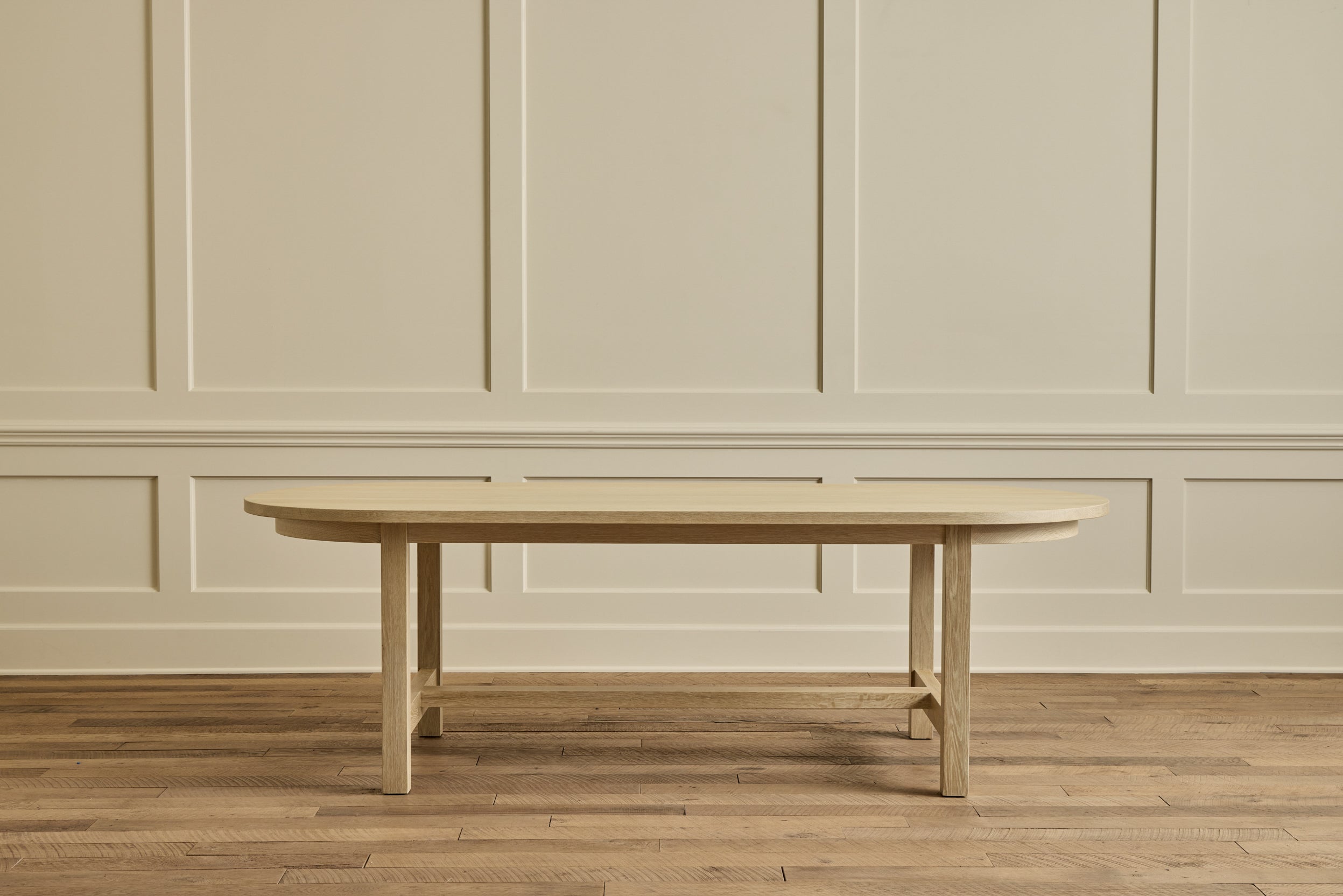 Oval Harvest Dining Table, 96"
