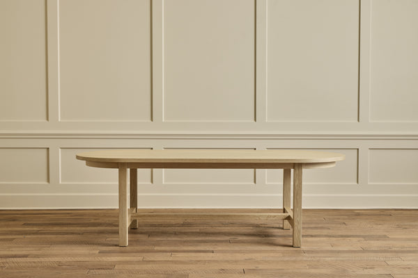 Oval Harvest Dining Table, 96"