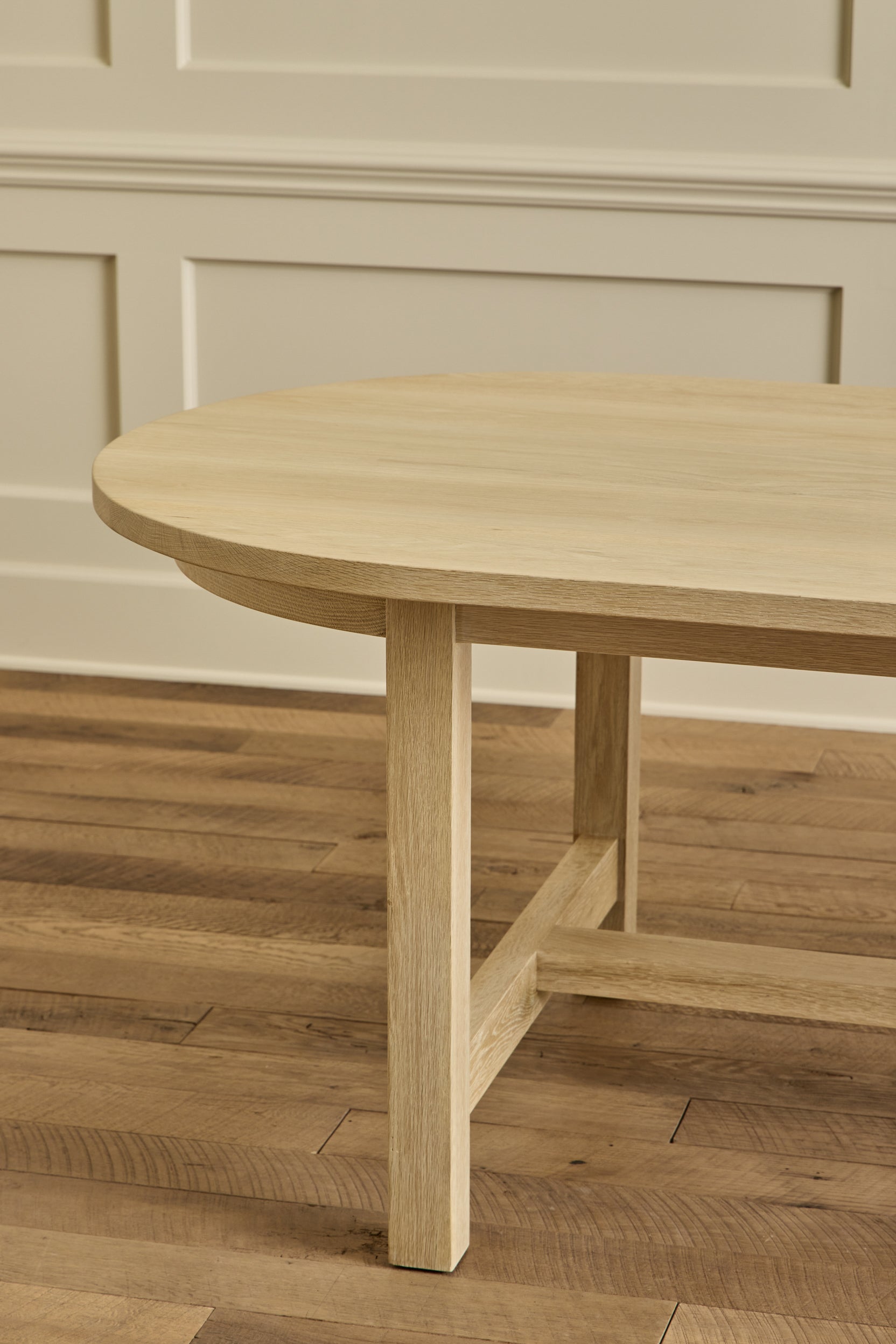 Oval Harvest Dining Table, 96"