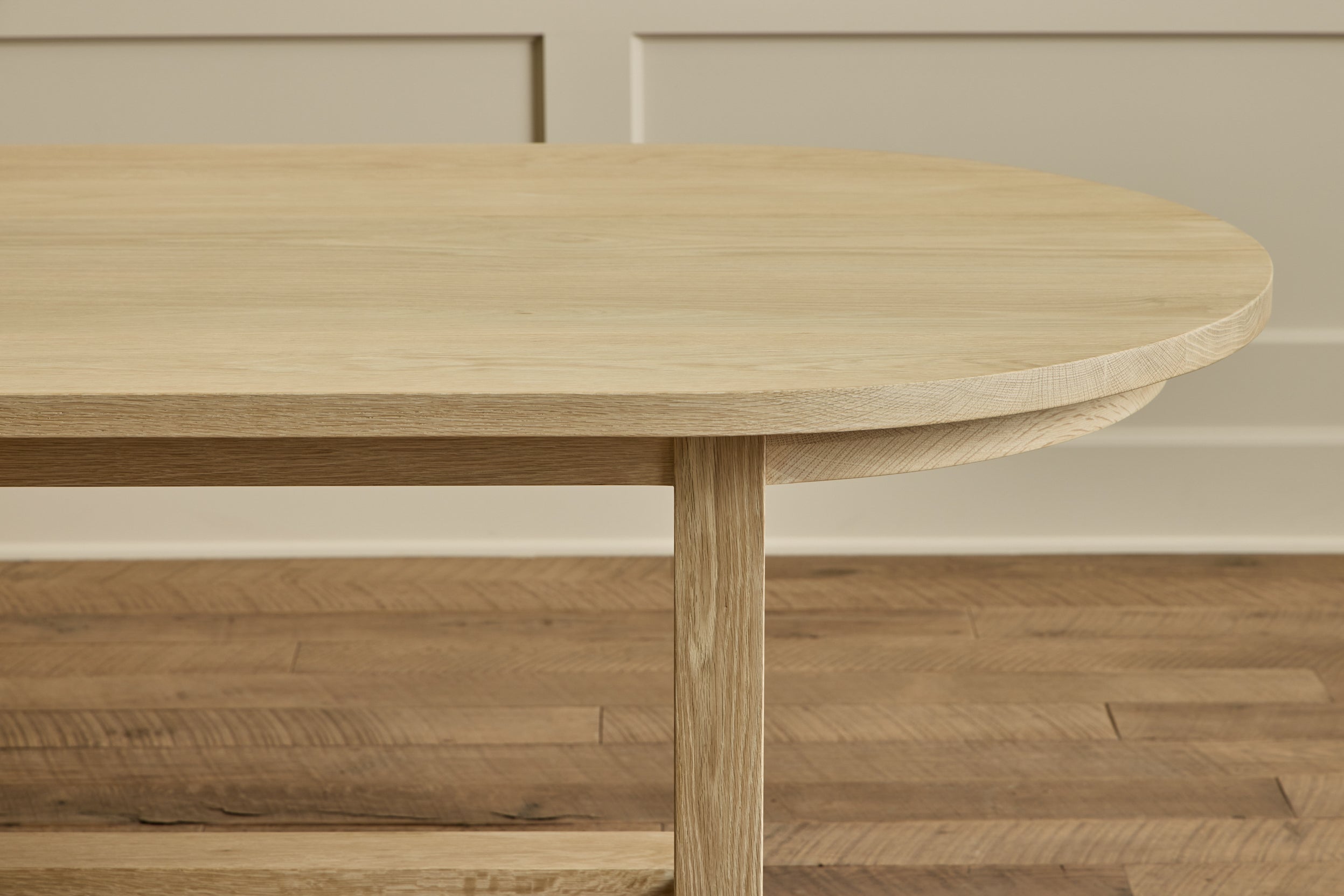 Oval Harvest Dining Table, 96"