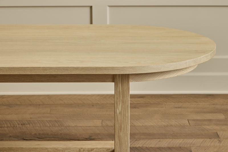 Oval Harvest Dining Table, 96"