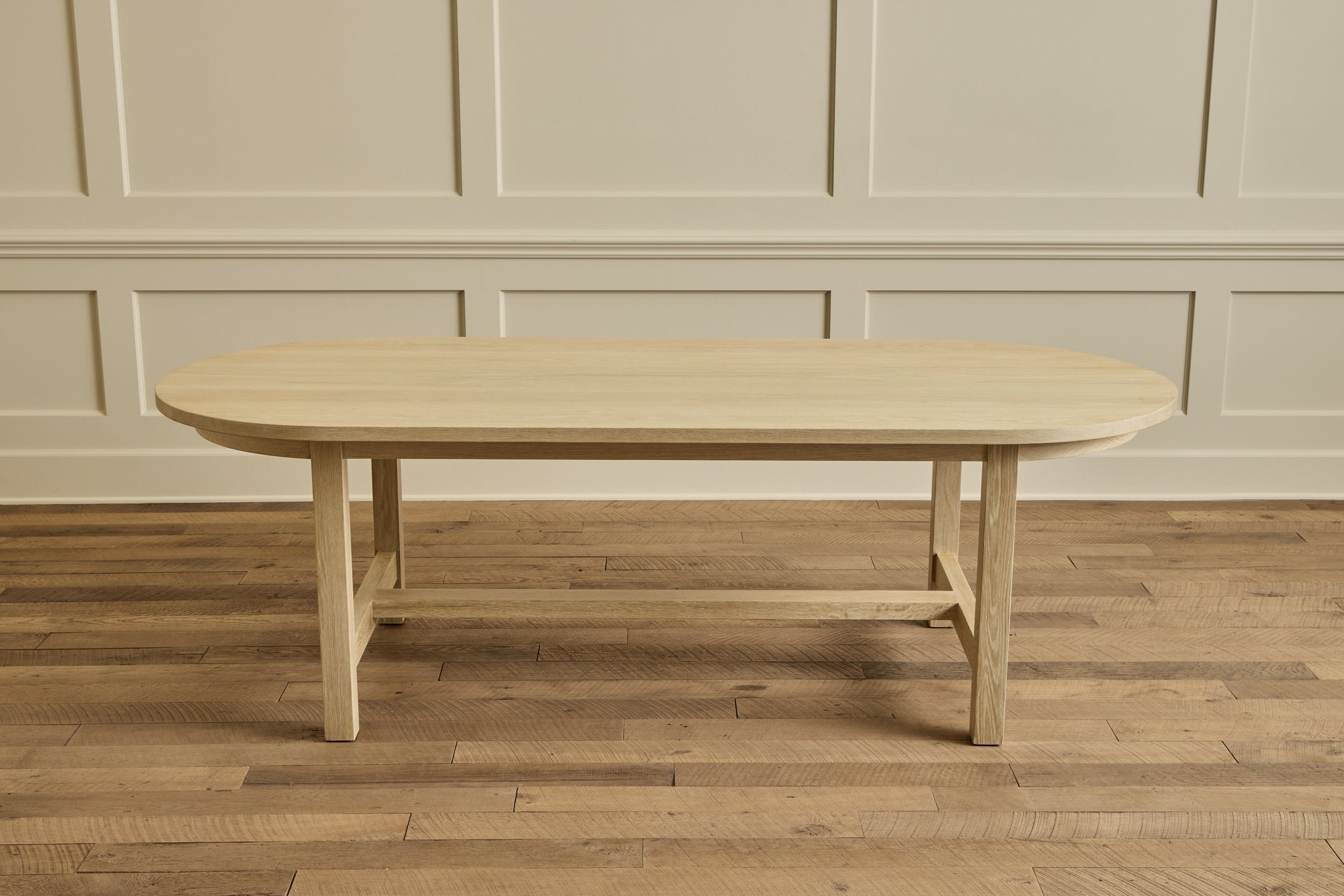 Oval Harvest Dining Table, 96"