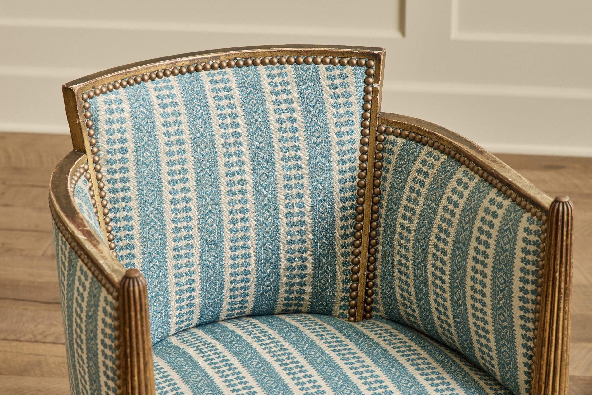 Pair of Susan Deliss Bucket Chairs