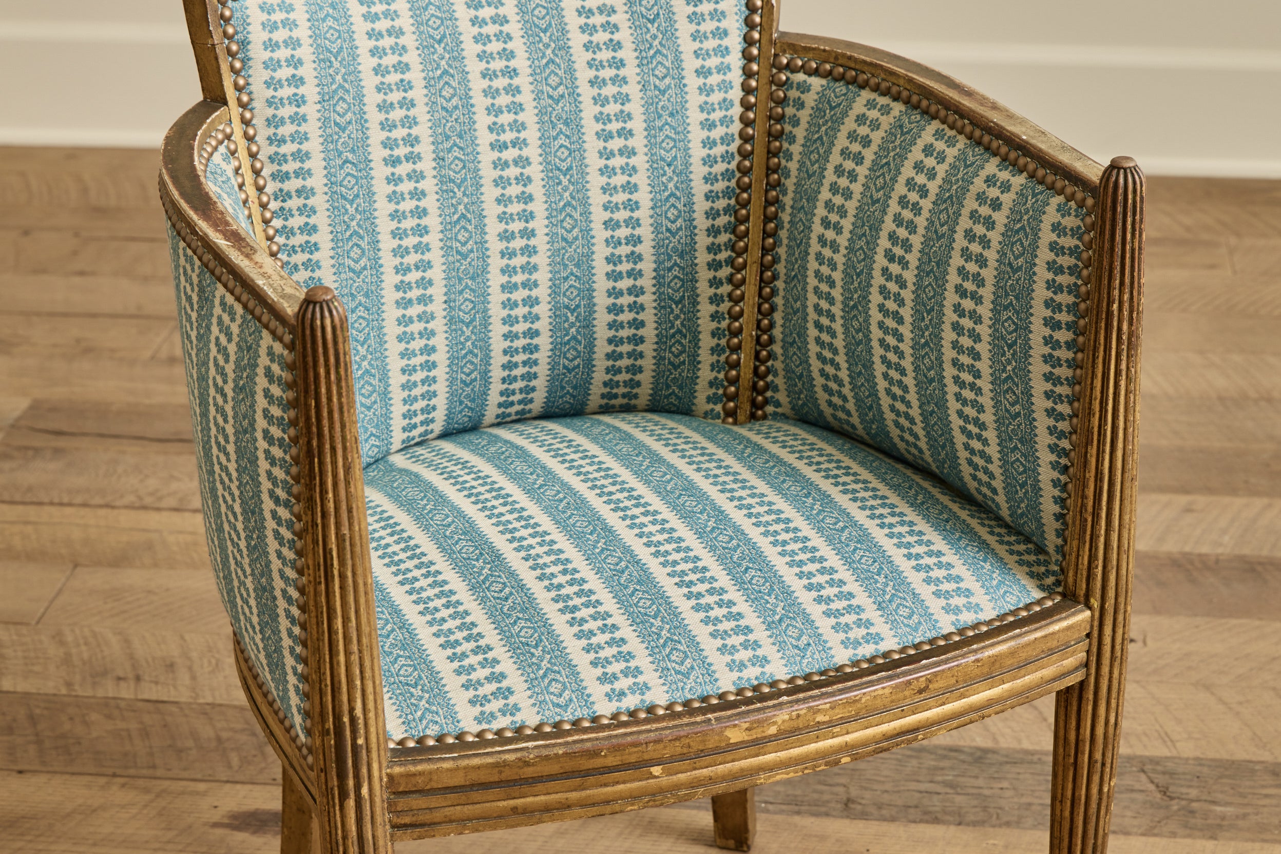 Pair of Susan Deliss Bucket Chairs