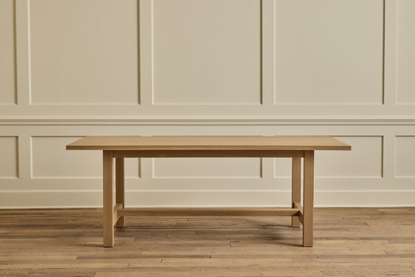 Rectangular Harvest Dining Table, 82"