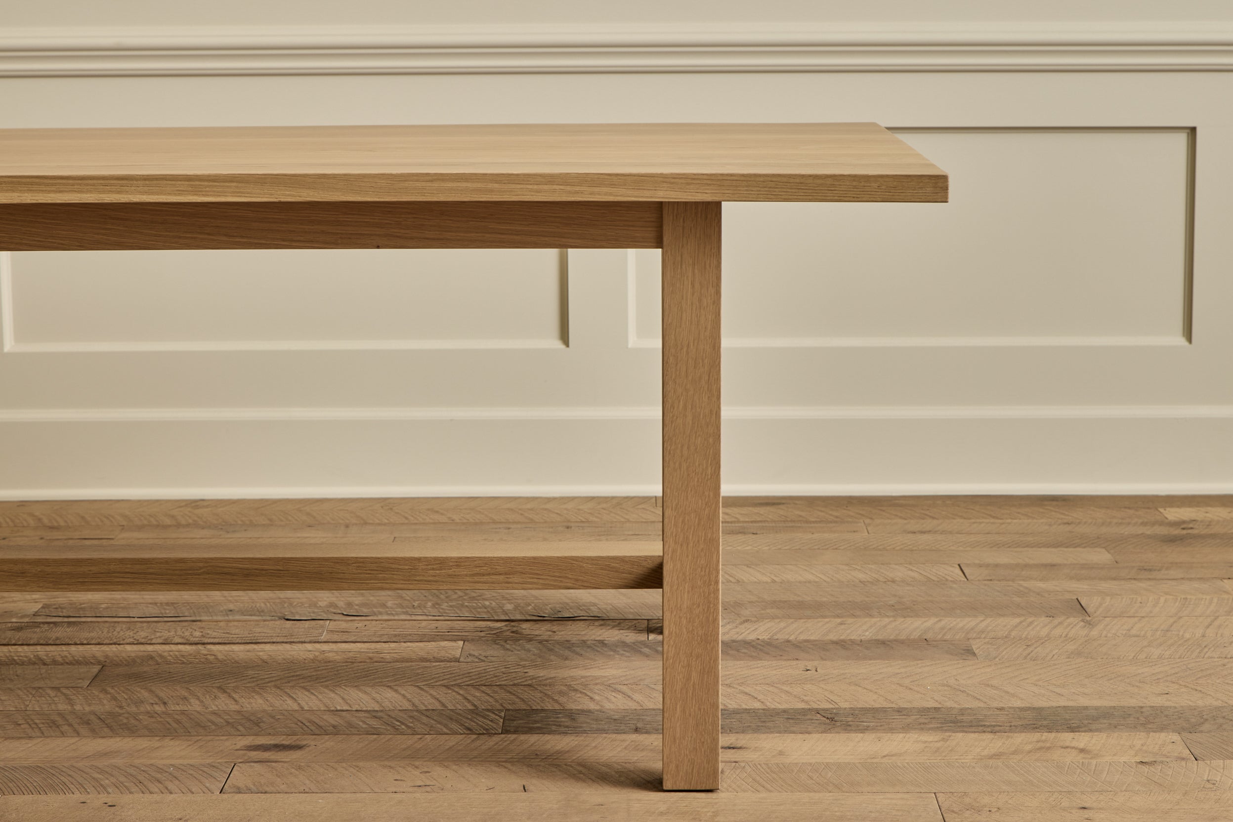 Rectangular Harvest Dining Table, 82"