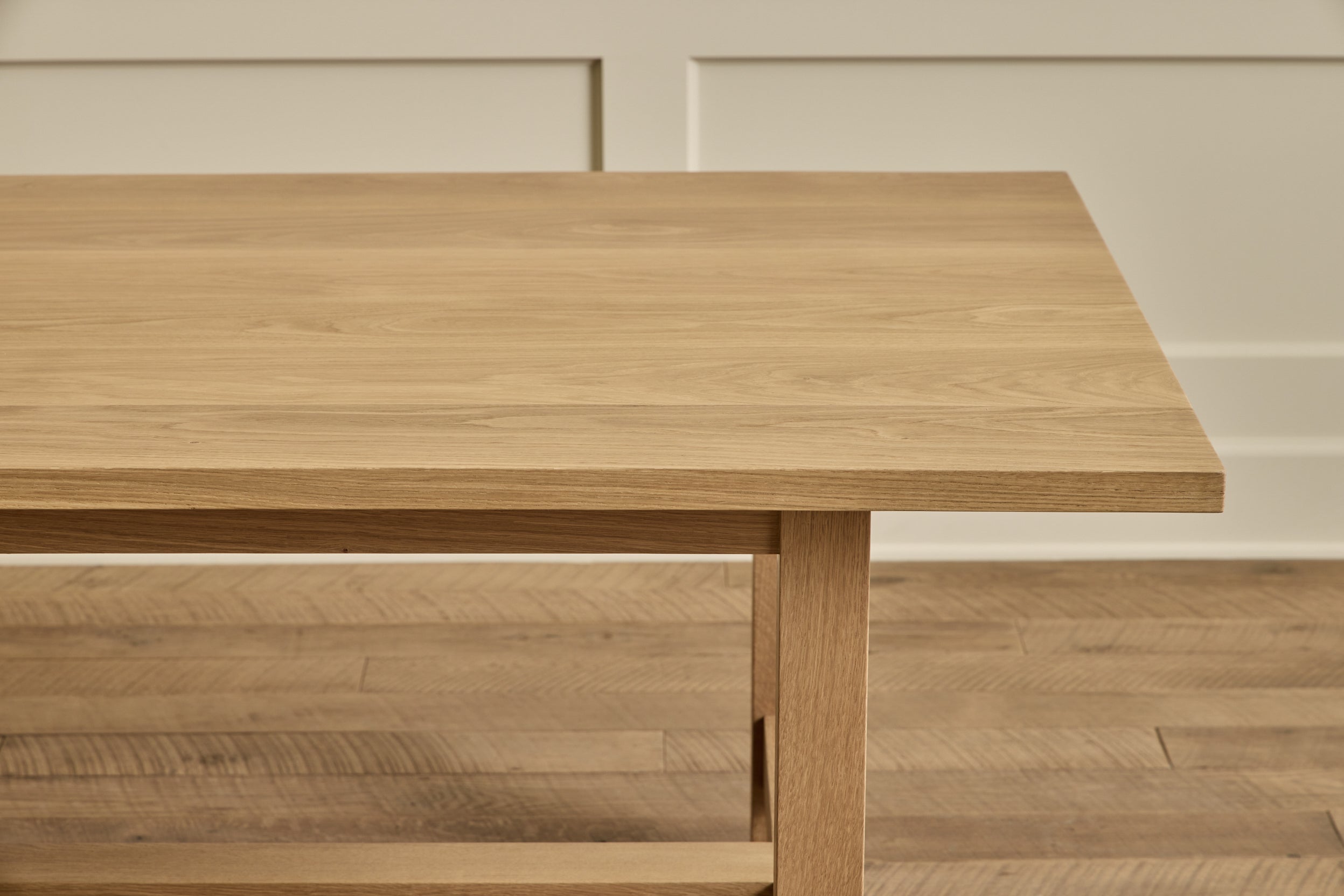 Rectangular Harvest Dining Table, 82"