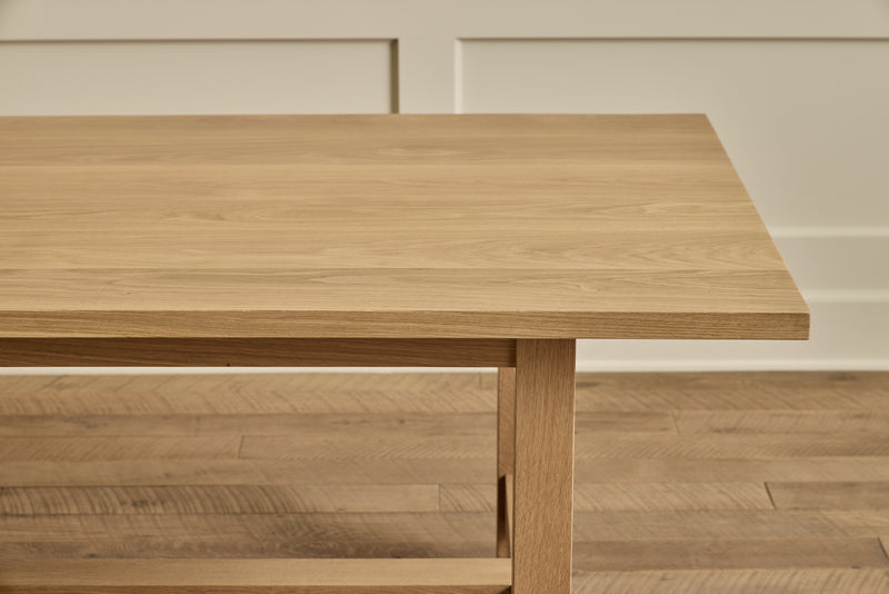 Rectangular Harvest Dining Table, 82"