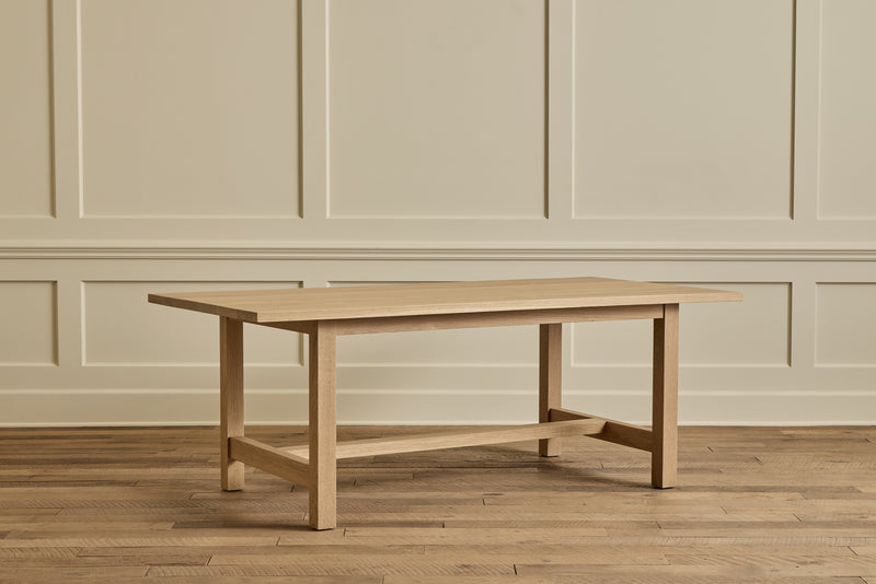 Rectangular Harvest Dining Table, 82"