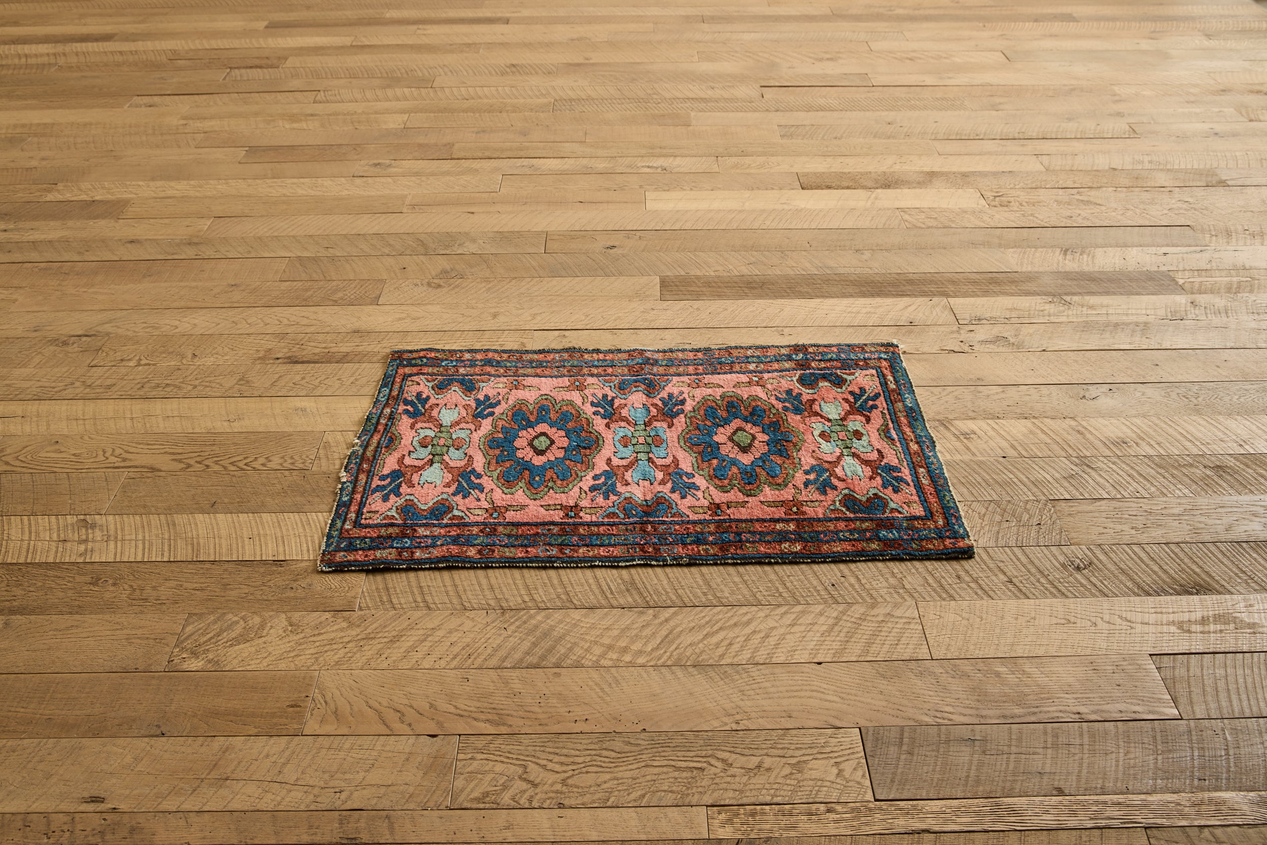 Floral Persian Scatter Rug 2'4 X 3'6