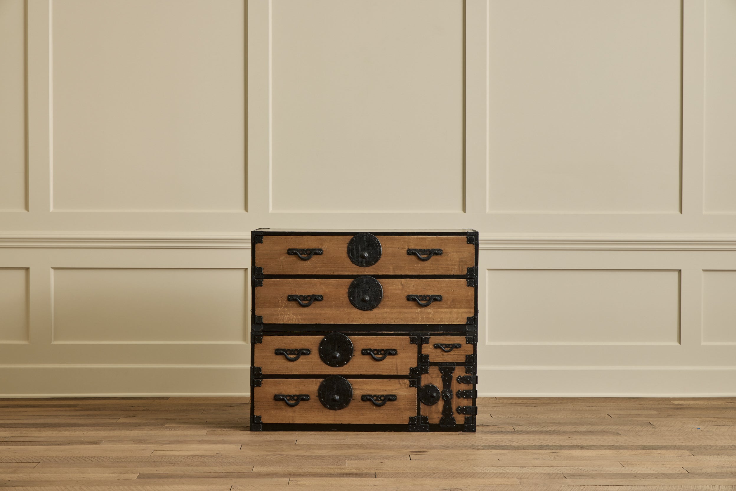 Yamagata Black Case 2 Piece Tansu Chest