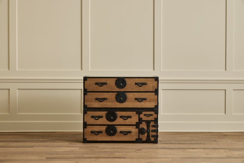 Yamagata Black Case 2 Piece Tansu Chest – Nickey Kehoe
