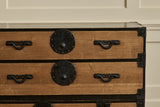 Yamagata Black Case 2 Piece Tansu Chest