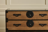 Yamagata Black Case 2 Piece Tansu Chest