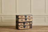 Yamagata Black Case 2 Piece Tansu Chest