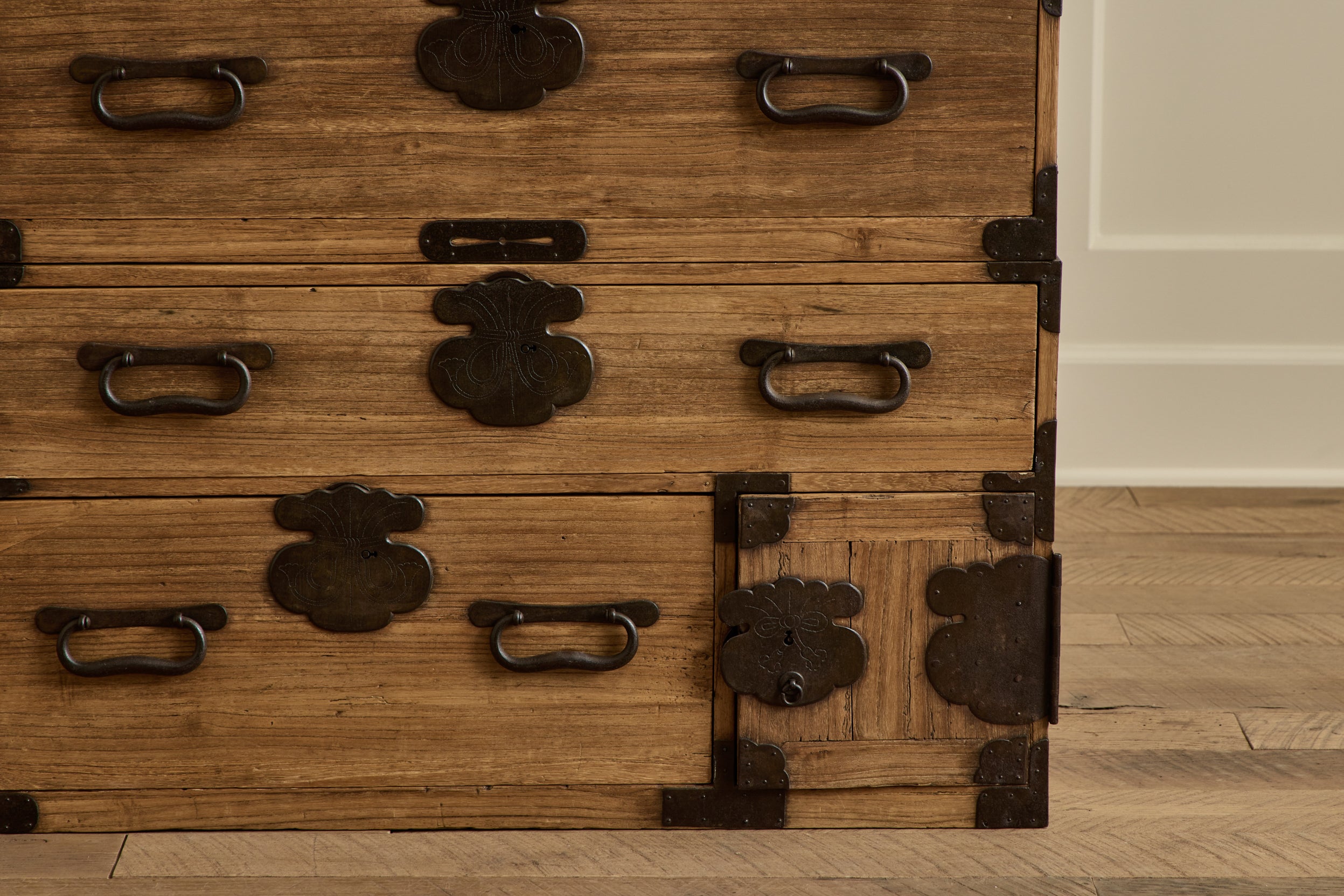 Kiri Wood 2 Piece Tansu Chest