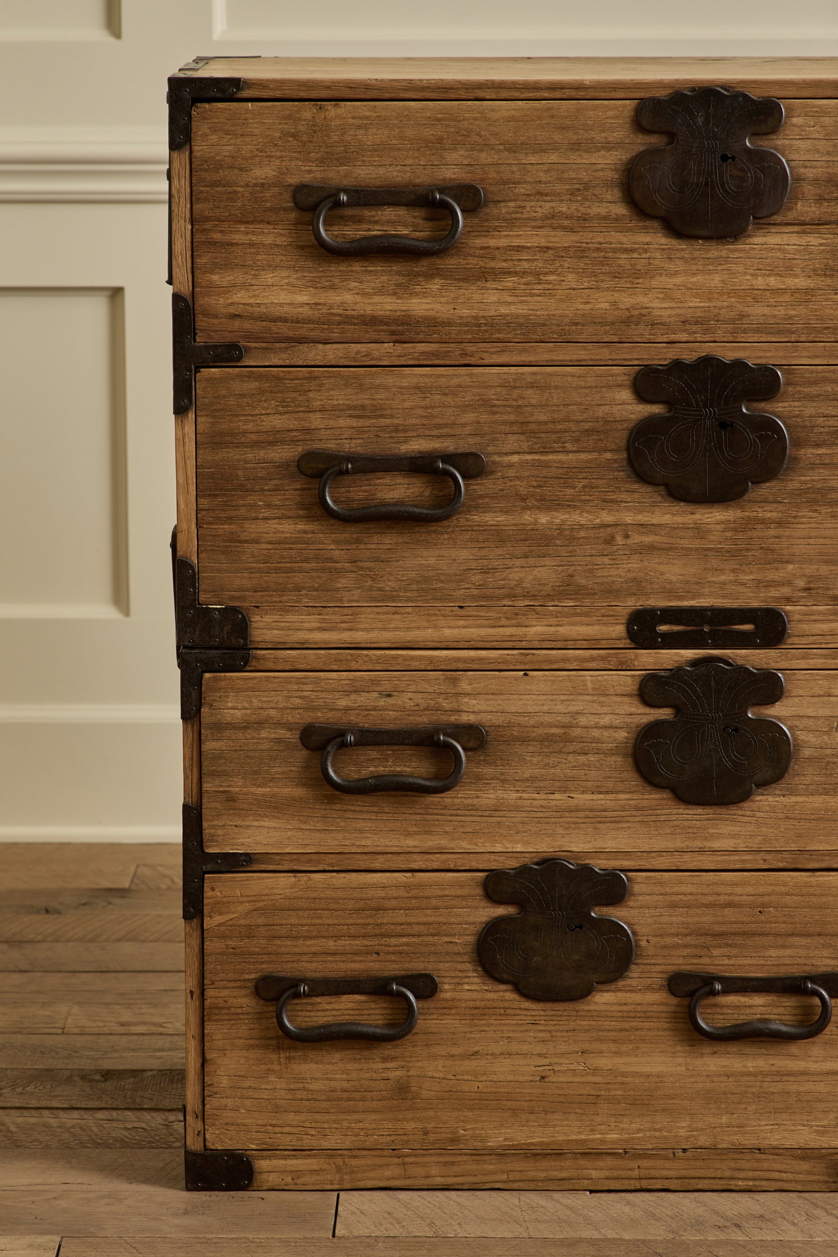 Kiri Wood 2 Piece Tansu Chest