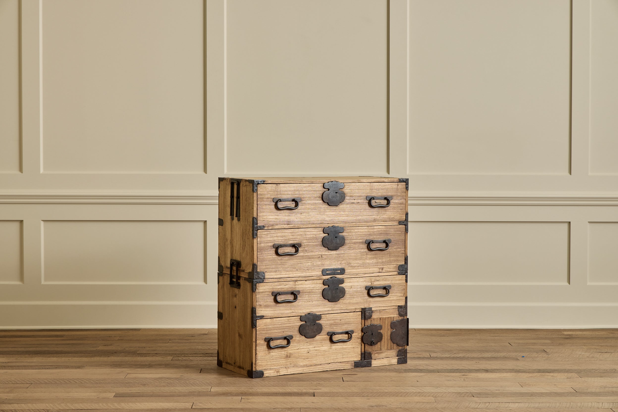 Kiri Wood 2 Piece Tansu Chest