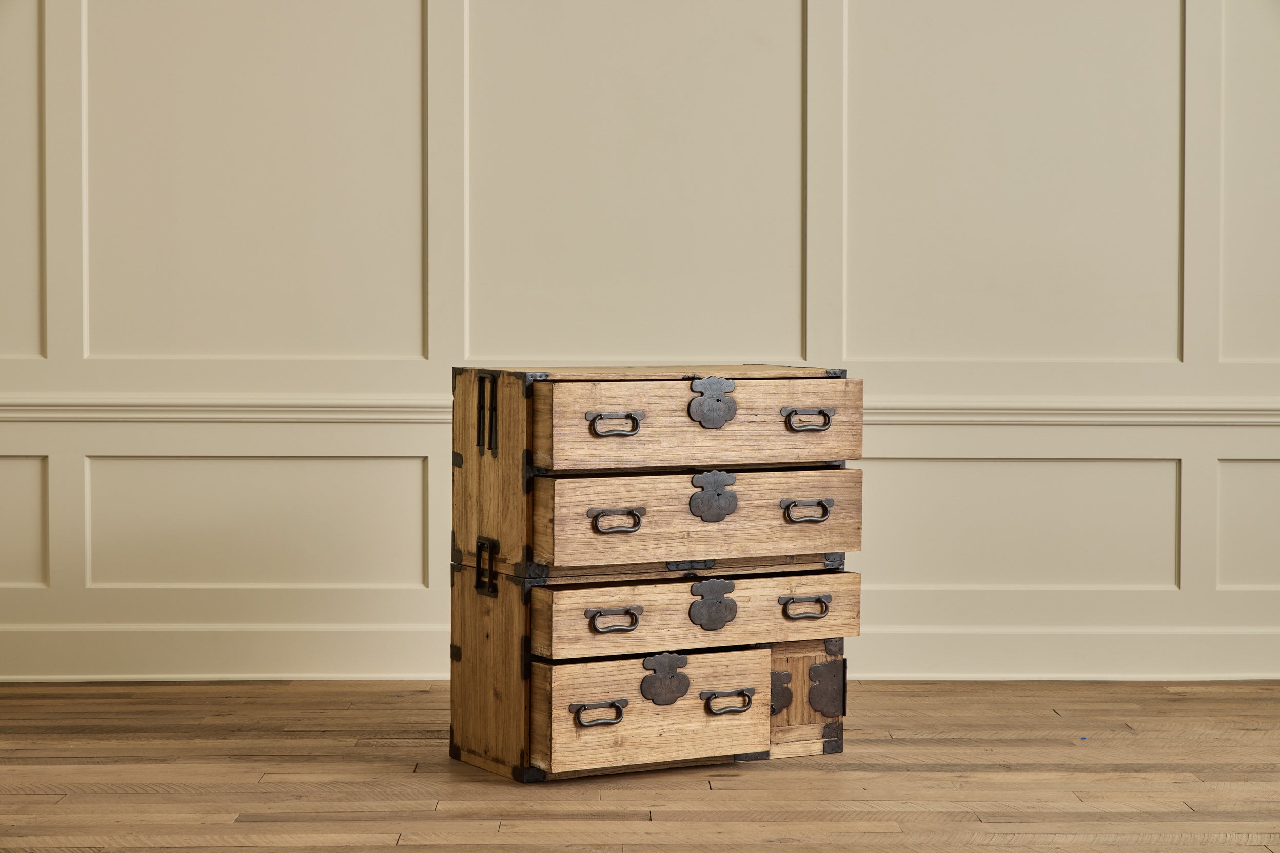 Kiri Wood 2 Piece Tansu Chest