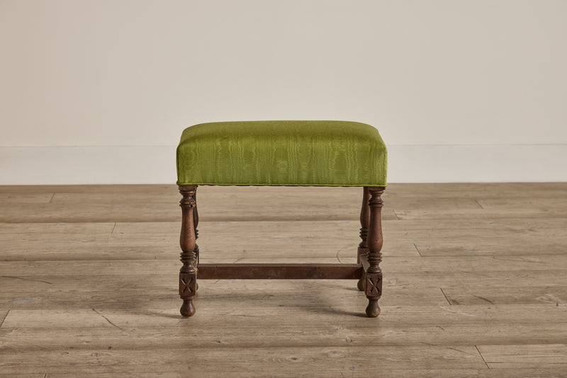 Moire Upholstered Stool (LA)