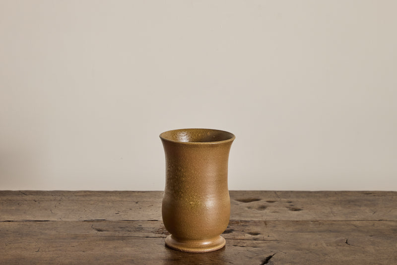 Ceramic Vase in Ochre