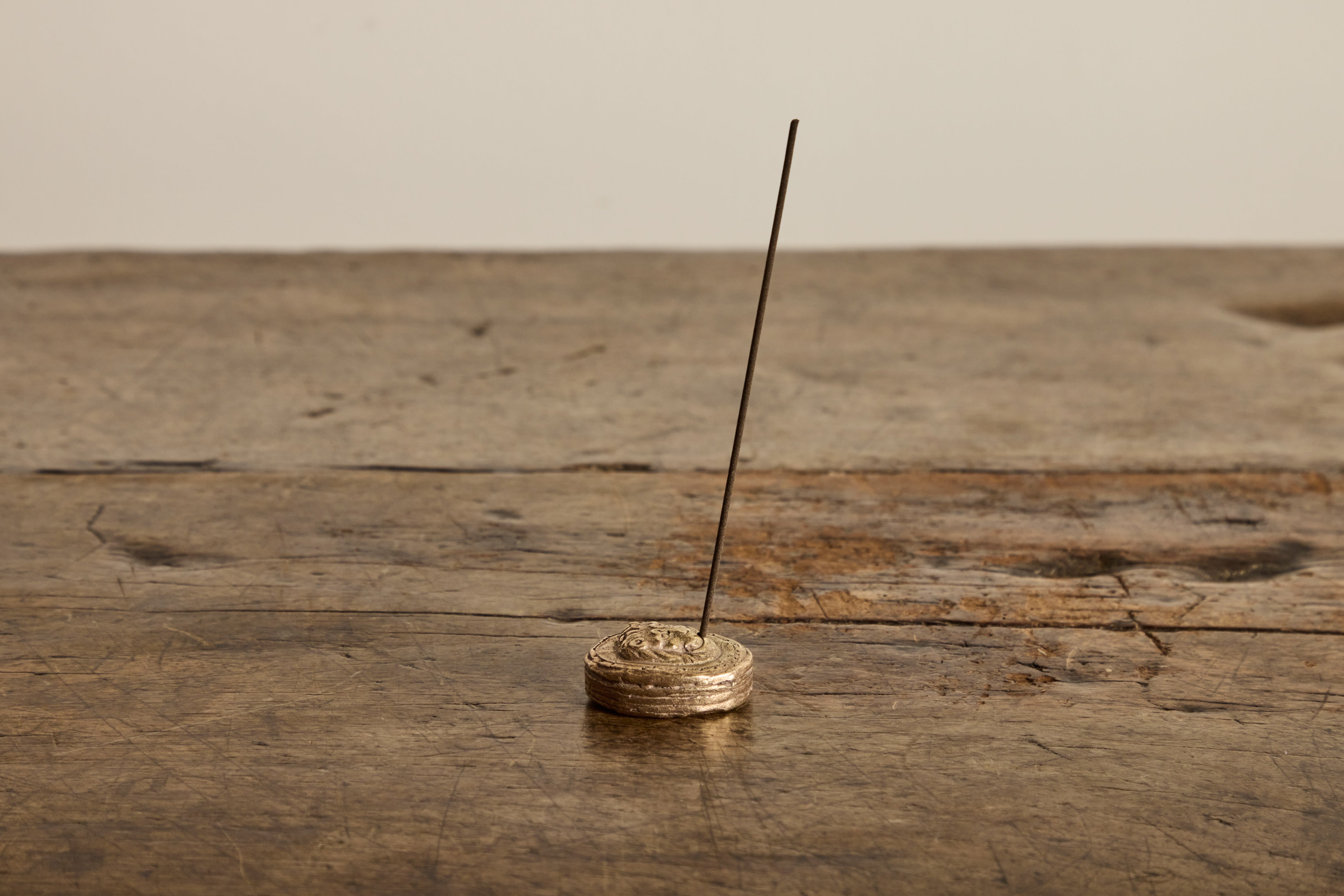 Brass Lion Incense Holder