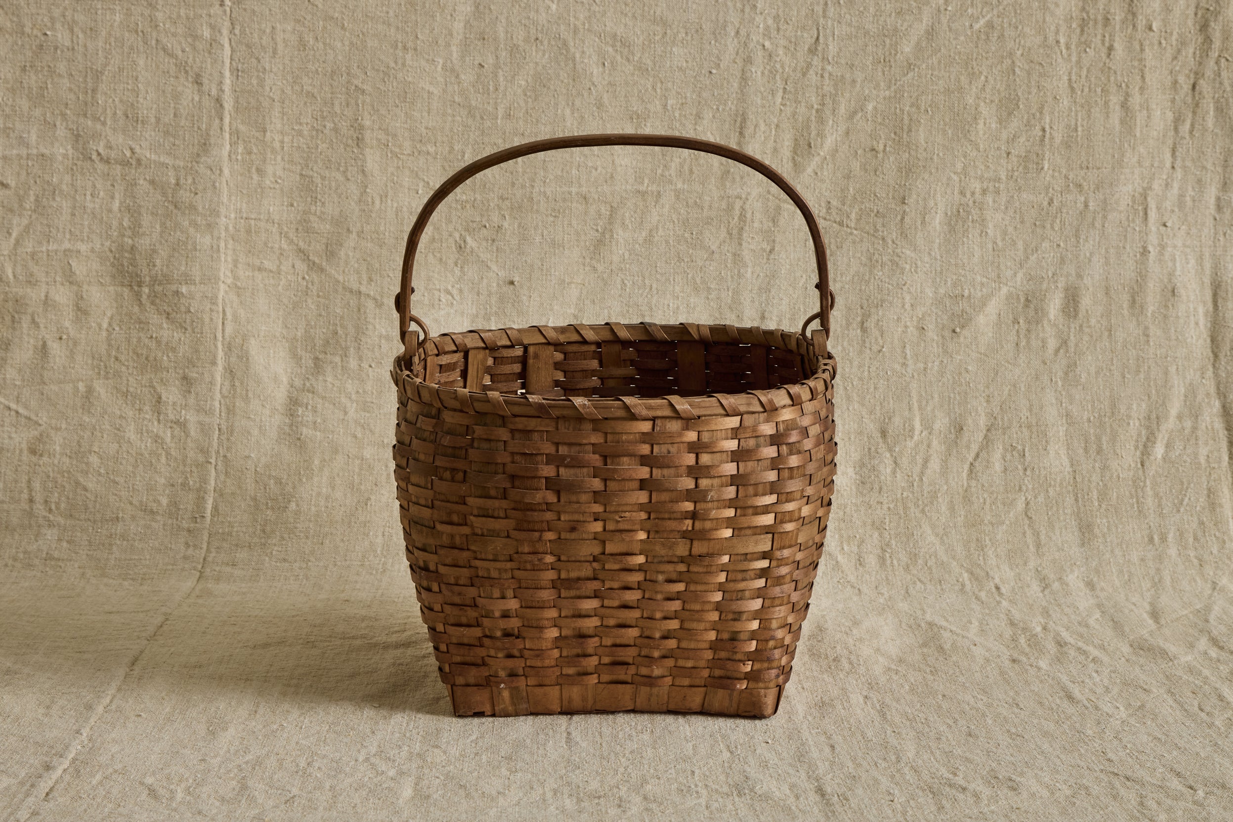 Swing Handle Woven Basket