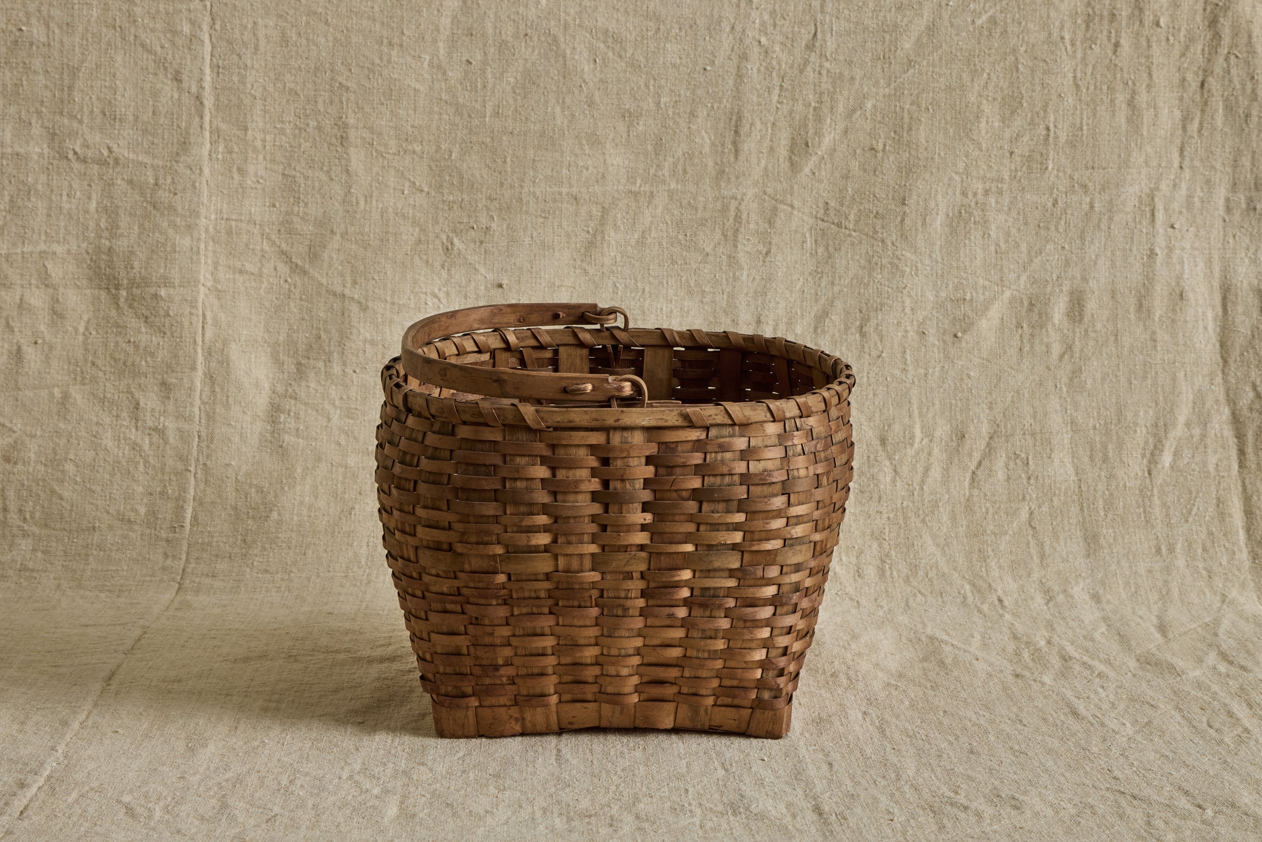 Swing Handle Woven Basket