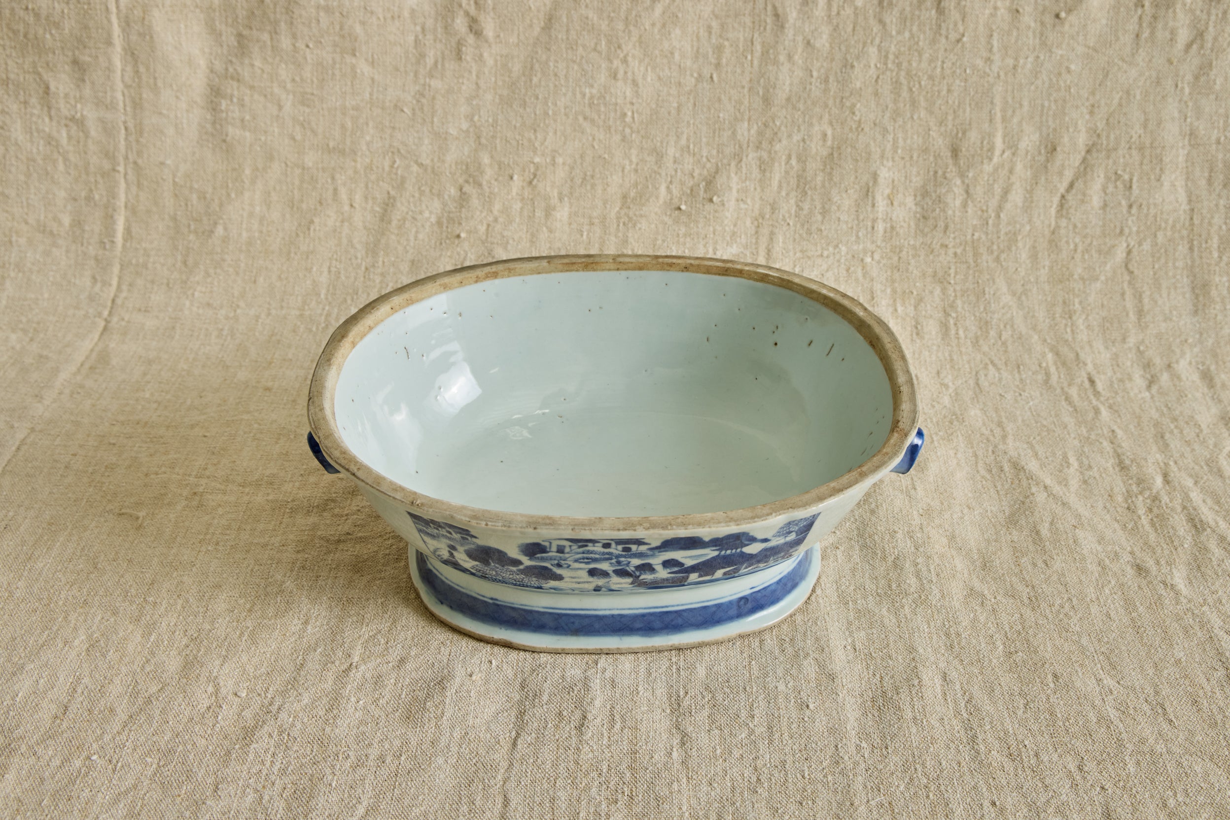 Canton Porcelain Soup Tureen