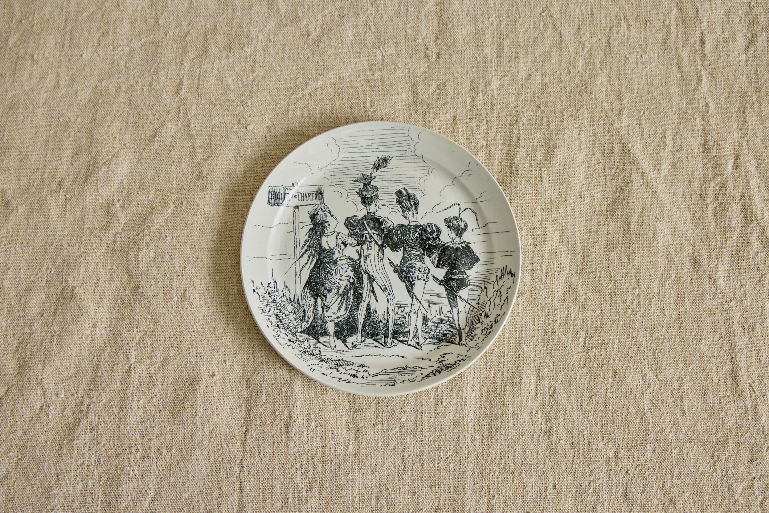 Creil & Montereau Plate No. 1