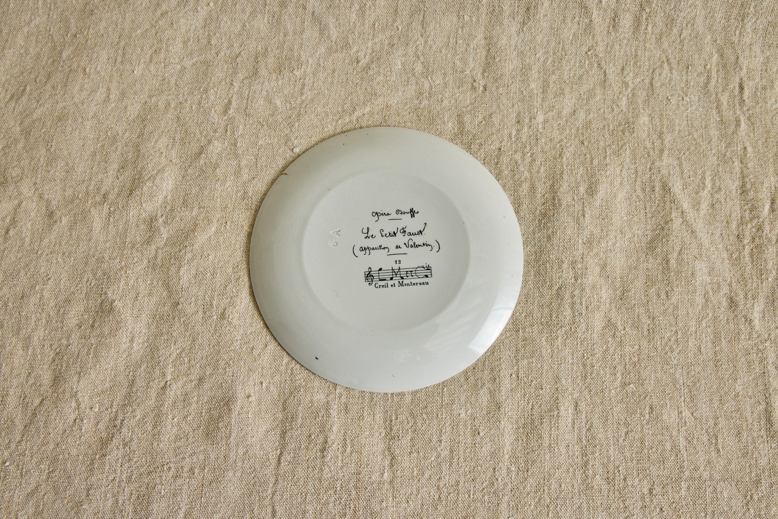 Creil & Montereau Plate No. 3