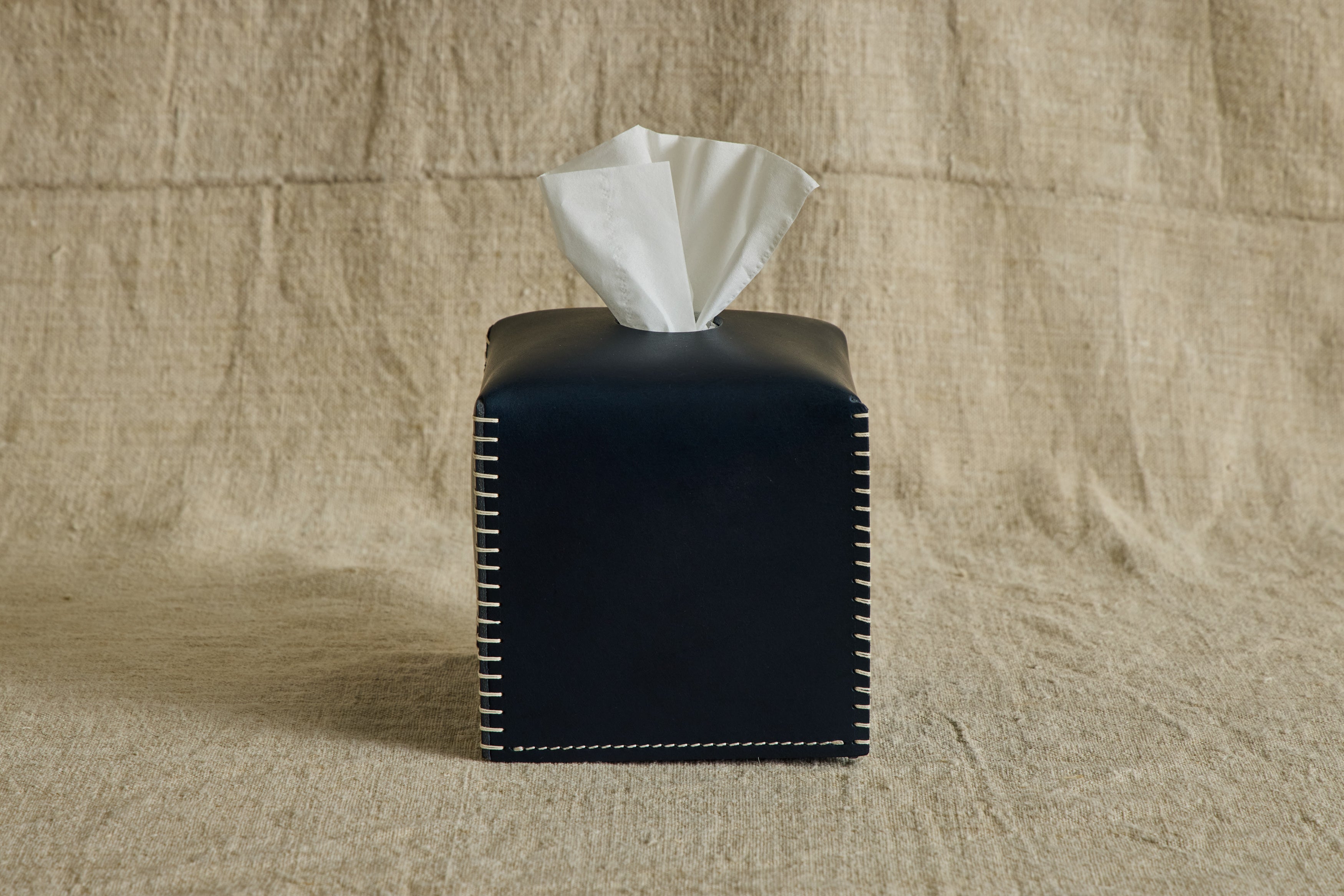 Leather Tissue Holder