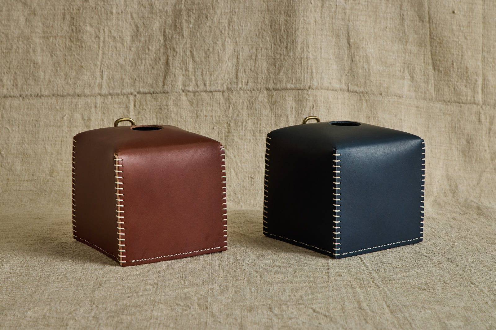 Leather Tissue Holder – Nickey Kehoe