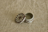 Ceramic Floral Kogo, Incense Holder