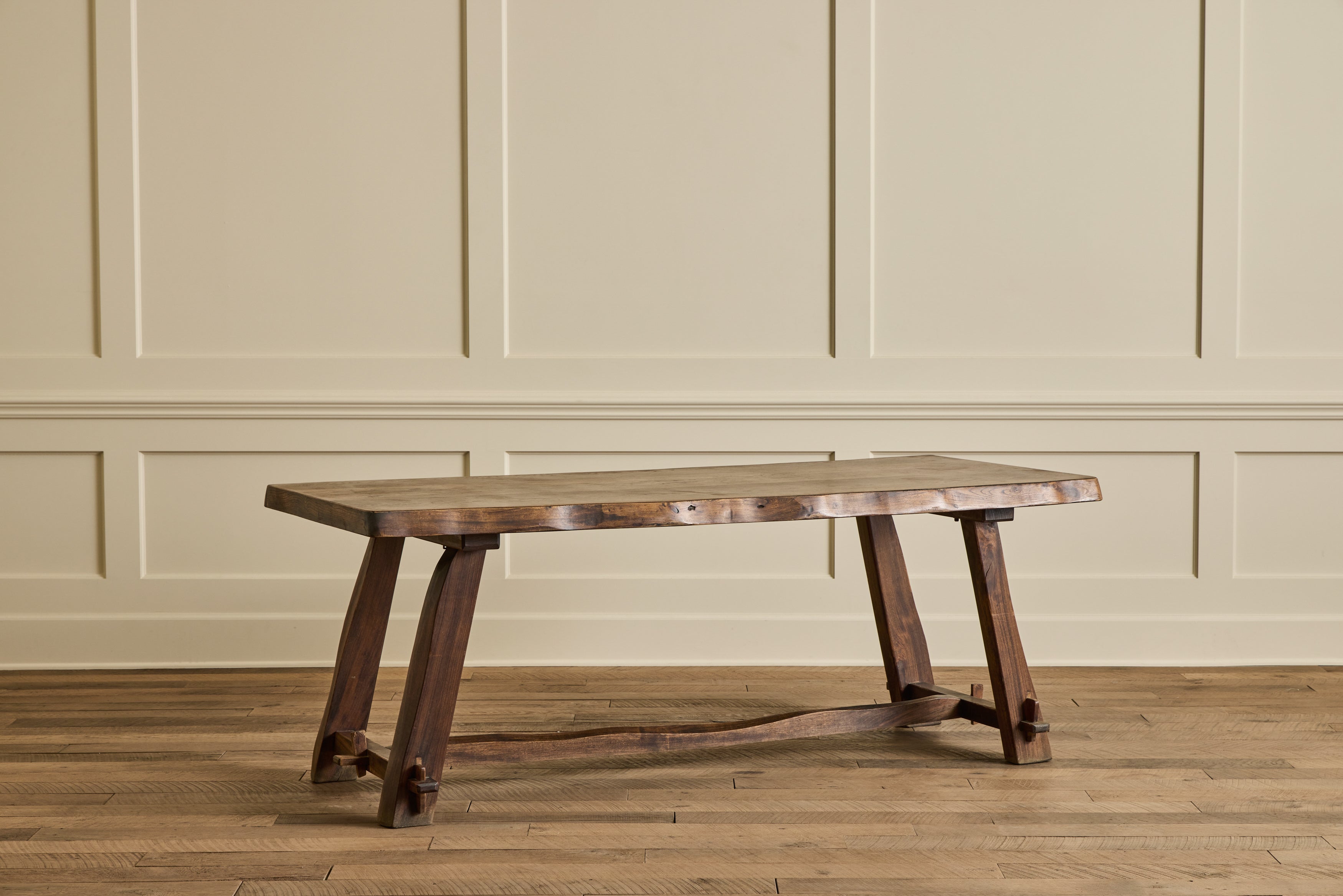 Hannenin Table & 2 Bench Set